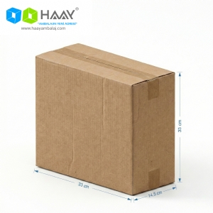 33x14,5x33 cm Çift Oluklu A-Box Koli 