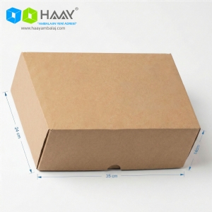 35x24x14 cm Kraft E-ticaret Kutusu 35x24x14 cm Kraft E-ticaret Kutusu