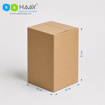 19x19x31 cm Çift Oluklu A-Box Koli 19x19x31 cm Çift Oluklu A-Box Koli