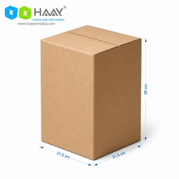21,5x21,5x39 cm Çift Oluklu A-Box Koli 21,5x21,5x39 cm Çift Oluklu A-Box Koli