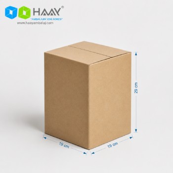 19x19x29 cm Çift Oluklu A-Box Koli