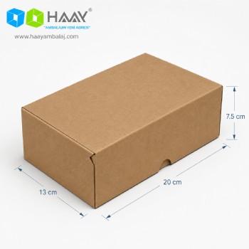 20x13x7,5 cm Kraft E-ticaret Kutusu