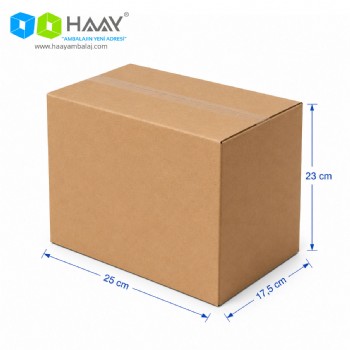 25x17,5x23 cm Çift Oluklu A-Box Koli