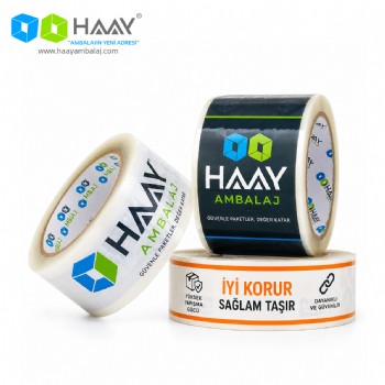 Logo Baskılı Koli Bandı - 1192