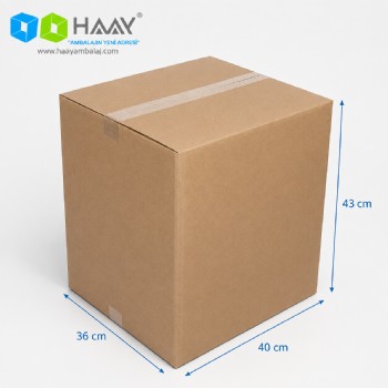 40x36x43 cm Çift Oluklu A-Box Koli 40x36x43 cm Çift Oluklu A-Box Koli