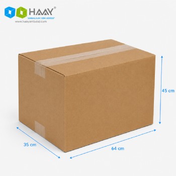 64x35x45 cm Çift Oluklu A-Box Koli 64x35x45 cm Çift Oluklu A-Box Koli